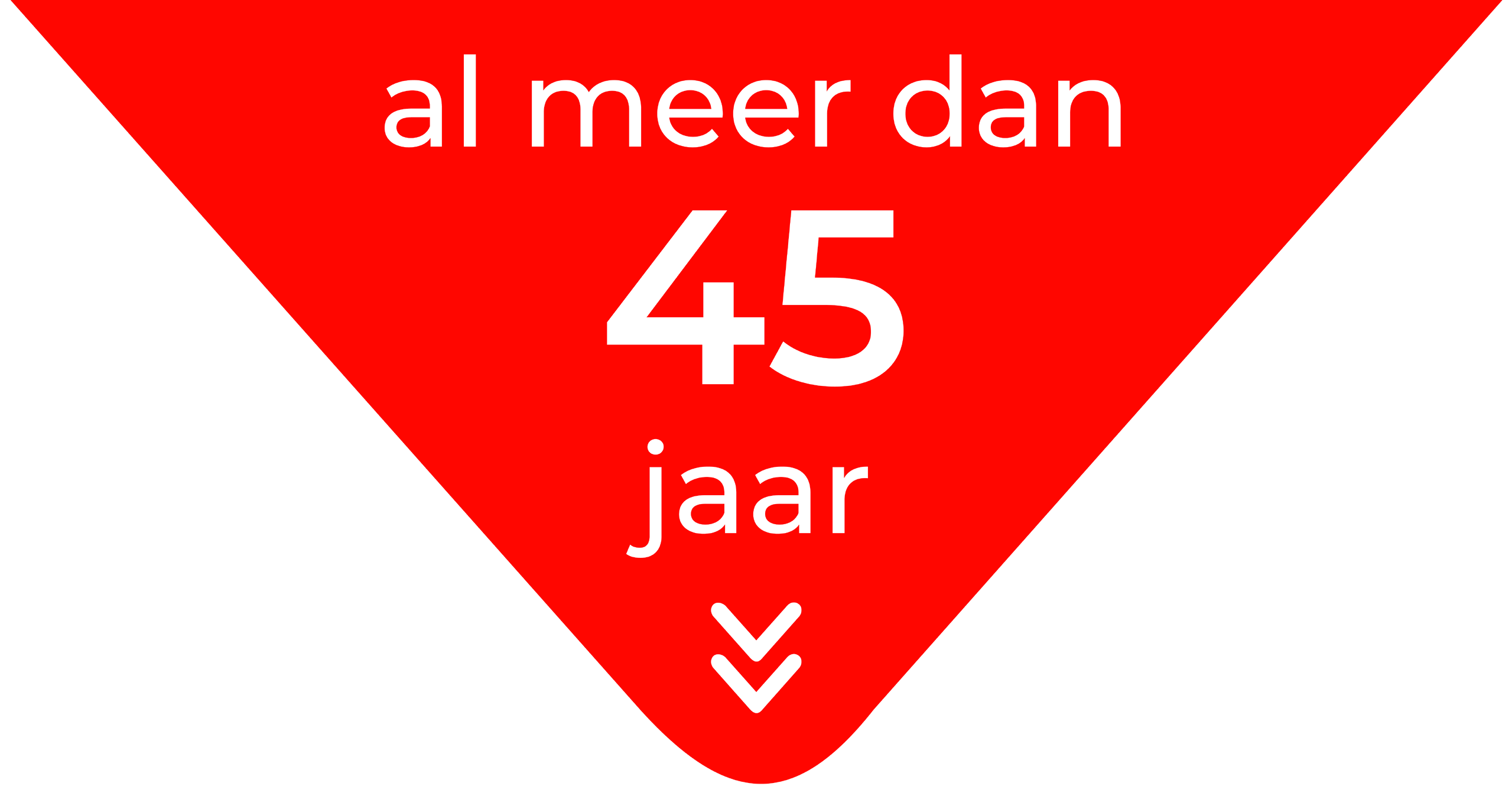 Al meer dan 45 jaar